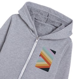 Mirrored Rainbow Kids Zip Hoodie