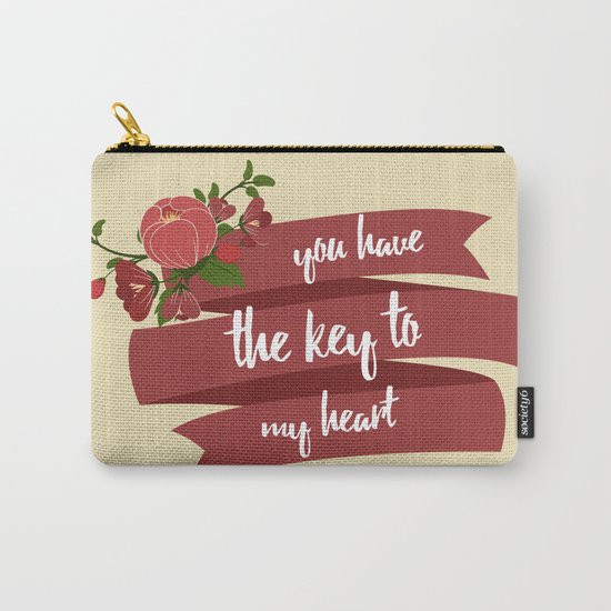 Key to my heart Carry-All Pouch
