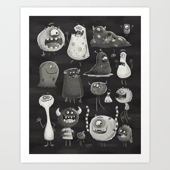 Kept in the Dark Art Print