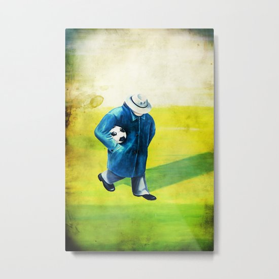 The Mystery Man Metal Print