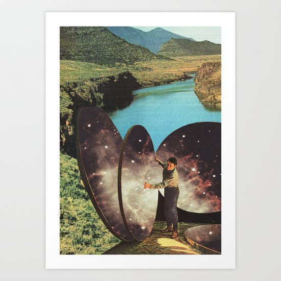 El Artista de los Cielos Art Print