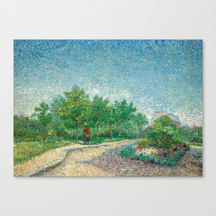 Square Saint-Pierre, 1887 by Vincent van Gogh Canvas Print
