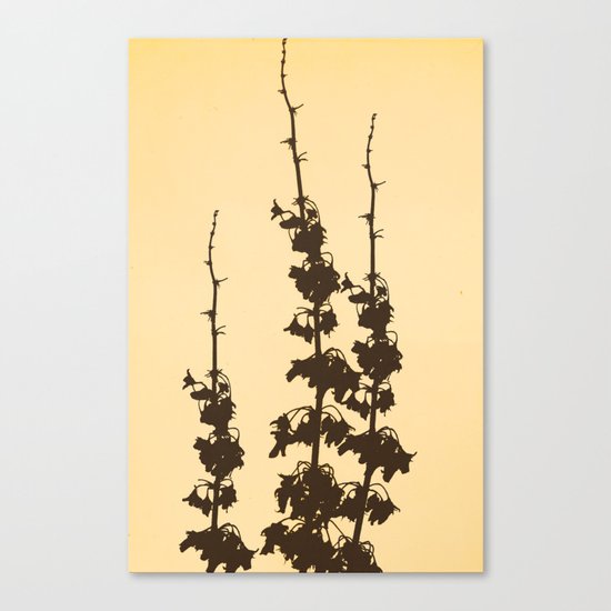 Florales · plant end 4 Canvas Print