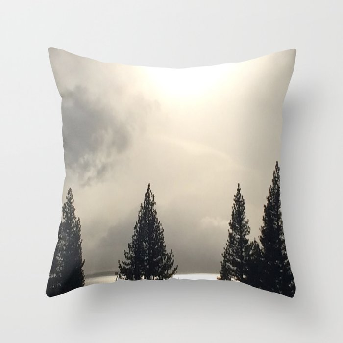 Lake Tahoe Throw Pillow