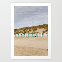 Landscape | The Netherlands Photography | Dunes | Beach houses | Texel | Nature Photography | Art Print Art Print