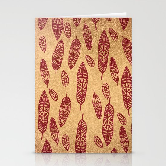 golden cave Stationery Cards