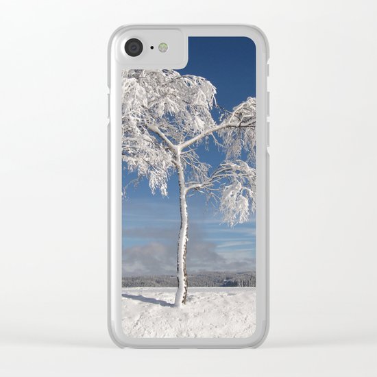 winter Clear iPhone Case