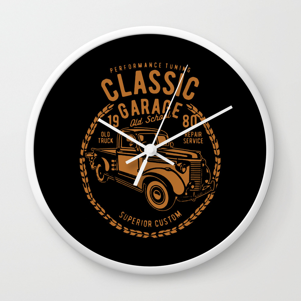 Classic Garage Wall Clock