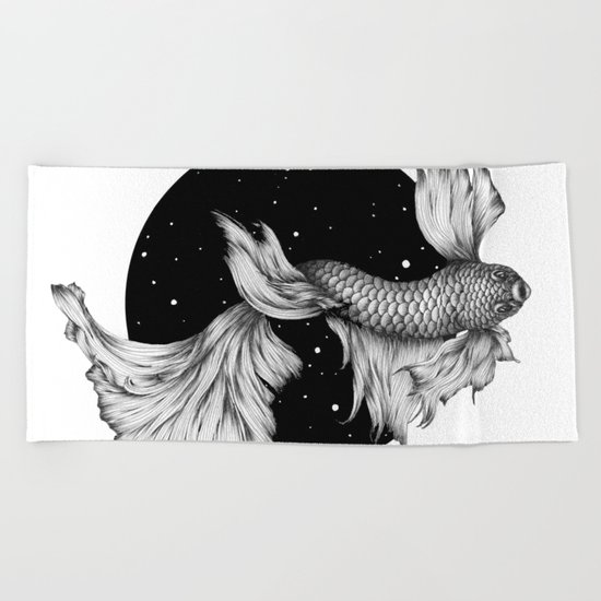 The Splendid Waters Beach Towel