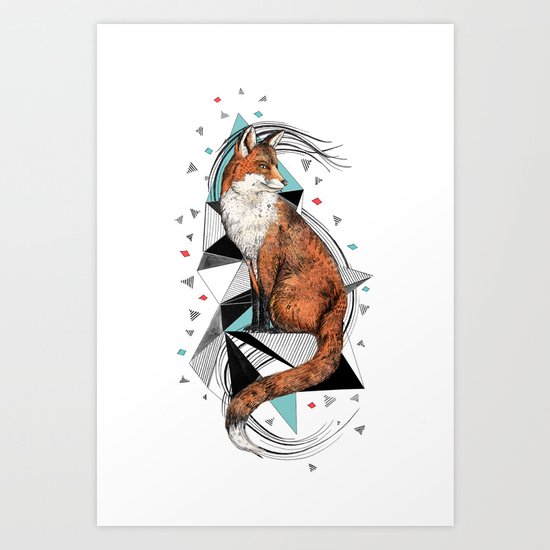 Foa the Fox Art Print
