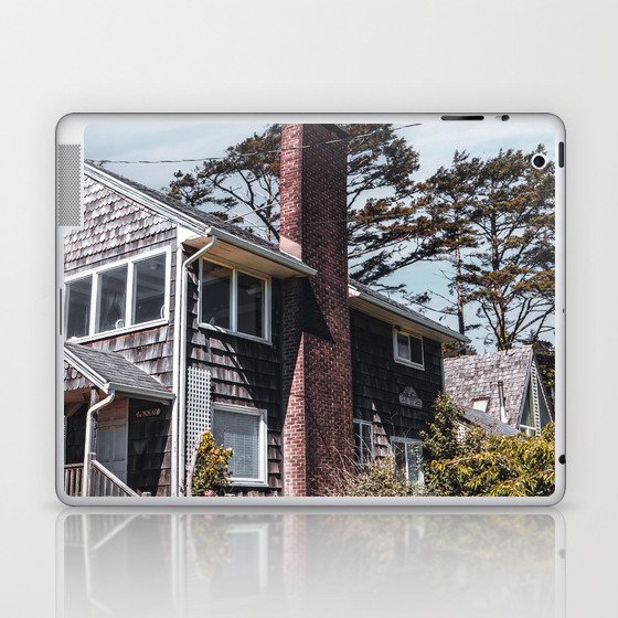 Home by the Sea | Coastal Architecture | Travel Photography Laptop & iPad Skin
