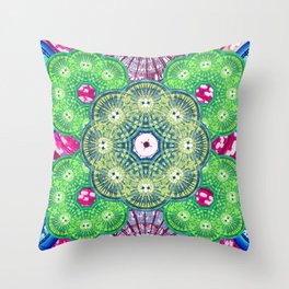 psychedelic  Throw Pillow