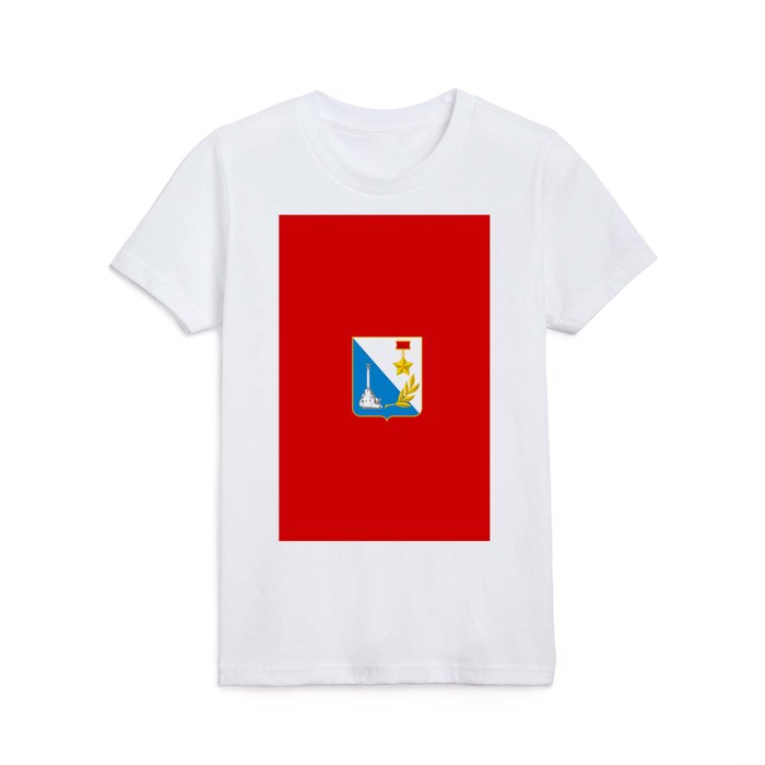 Flag of Sevastopol Kids T Shirt