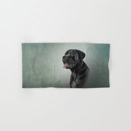 Drawing dog Cane Corso - Italian Mastiff Hand & Bath Towel