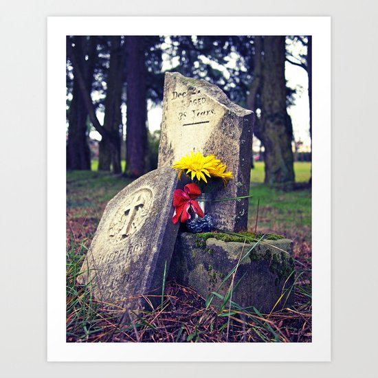 Broken dreams Art Print