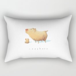Capybara Rectangular Pillow