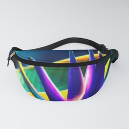 Colorful Helicon Flower Infrared Violet Photography Fanny Pack