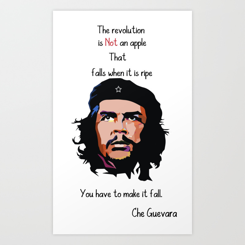Che Guevara Painting Art Print By Kartrtick101 Society6