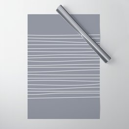 Lines Squared Wrapping Paper
