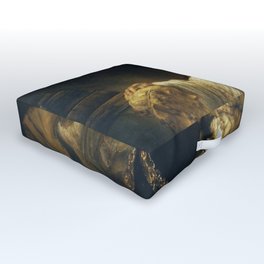 Aristotle with a Bust of Homr (1653) by Rembrandt Outdoor Floor Cushion