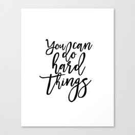 Positive Quotes Canvas Prints Society6