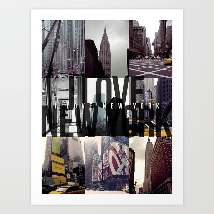 I Love New York [city] Art Print