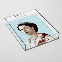 Queen Elizabeth II Acrylic Tray