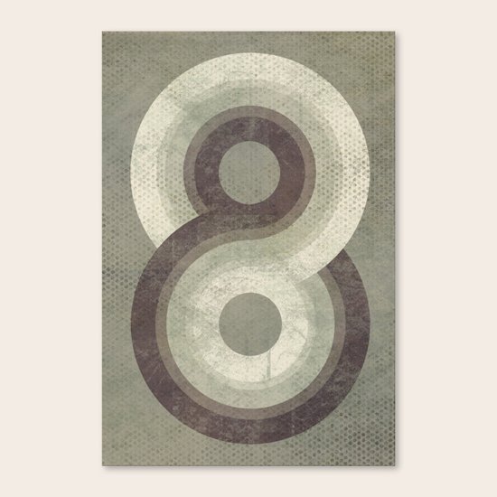 Eight Canvas Print
