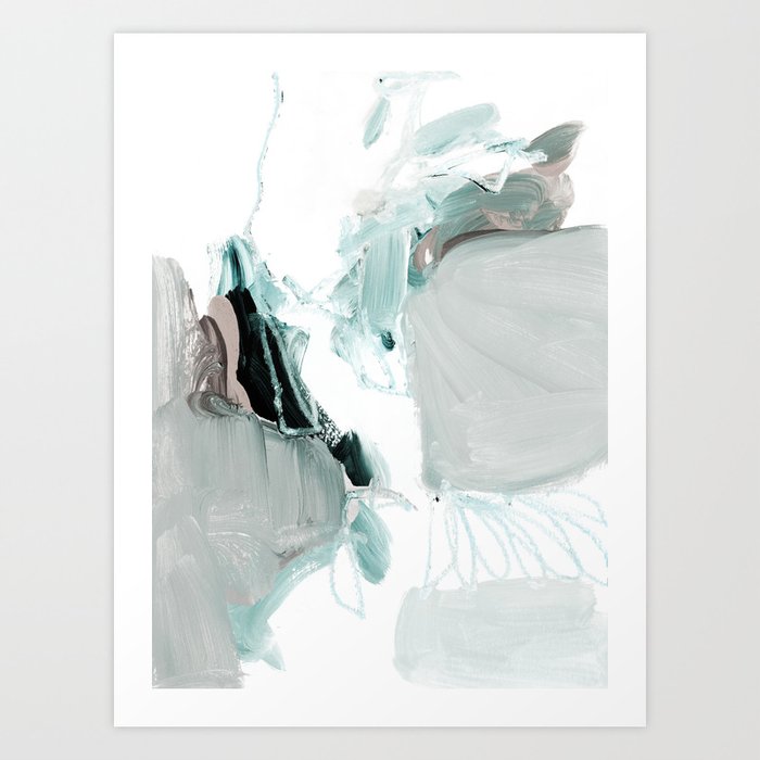 abstract painting XX Art Print