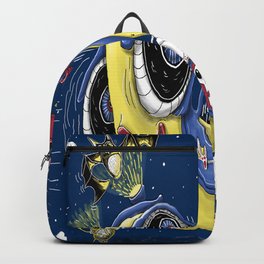 Get in the car, we're goin' for a ride!  Or March Midnight Monster Madness Rally Backpack