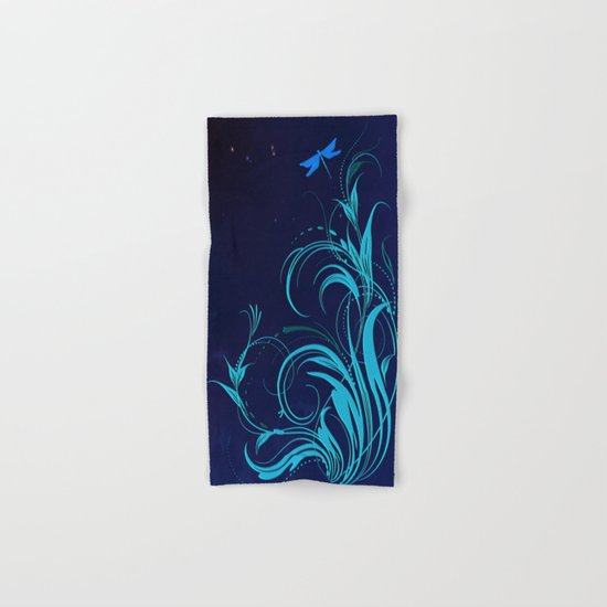 Good Night Dragonfly Hand & Bath Towel