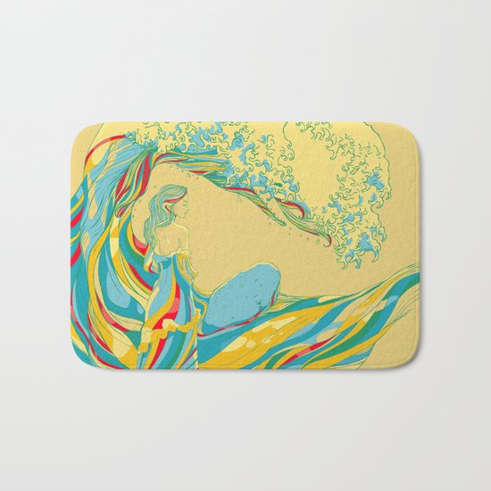 I See My Mother Bath Mat