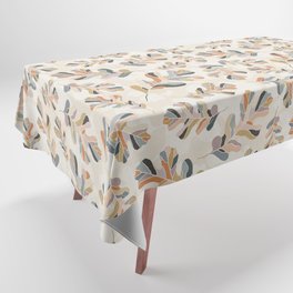 Groovy Leaves - Earth tones Tablecloth