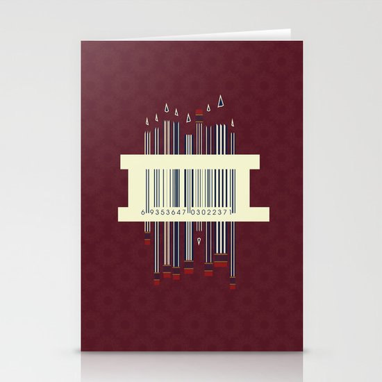 Pencils Stationery Cards