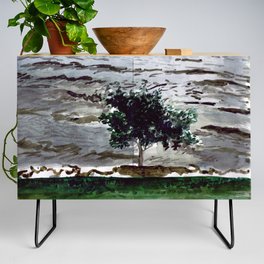 Lone Tree on the Bay Credenza