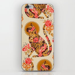 Porcelain Cat – 70s Palette iPhone Skin