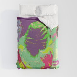The Many Faces of Sybil Duvet Cover