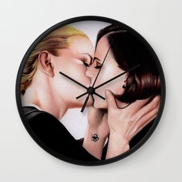 SwanQueen: The Last Kiss Wall Clock