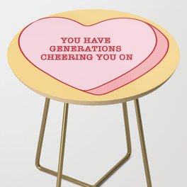 Generations Candy Heart Side Table