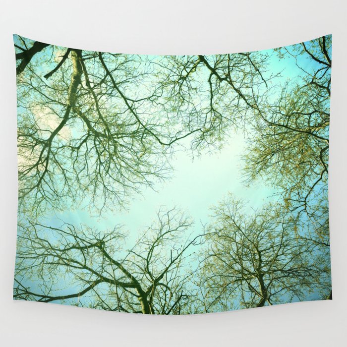 The sky  Wall Tapestry