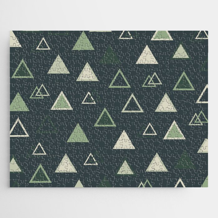 Lovely Triangles  Jigsaw Puzzle