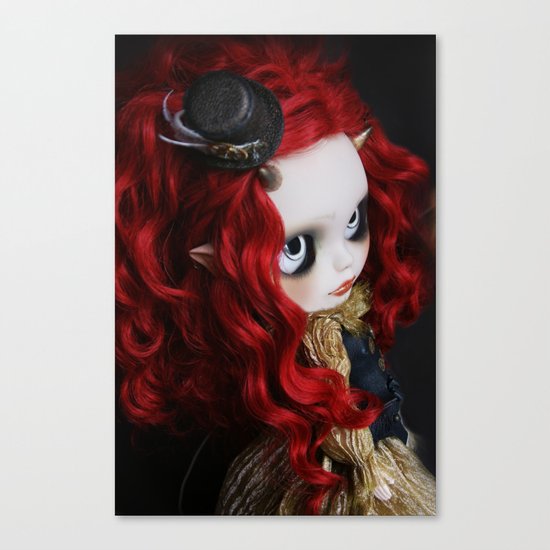 STEAMPUNK (Ooak BLYTHE Doll) Canvas Print