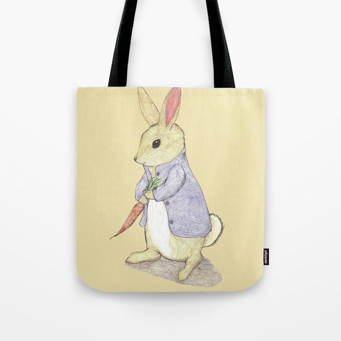 Peter Rabbit Tote Bag by AlexSArt | Society6