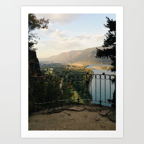 Columbia River Gorge Art Print