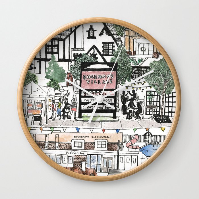 Out West Wall Clock