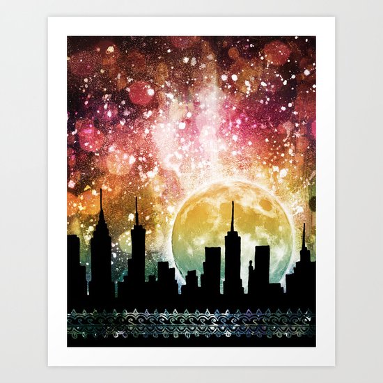 Moonrise Art Print