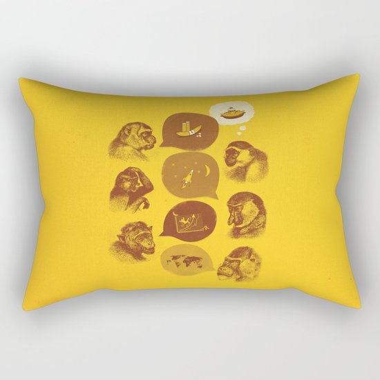 Bananaz Rectangular Pillow