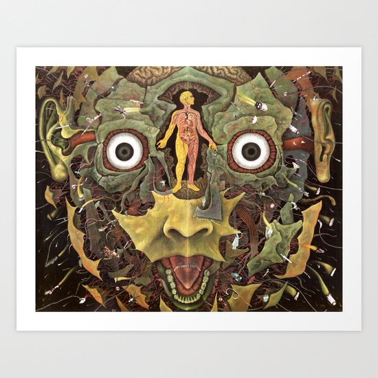 Journey of The Wounded Healer Art Print