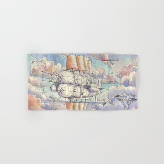 Il Veliero Volante Hand & Bath Towel