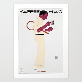 Kaffee Hag – Ludwig Hohlwein, 1913 Art Print